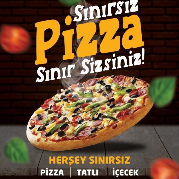 SUN BROTHERS PİZZA DA SINIRSIZ TEK KİŞİLİK MENÜ 2