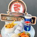 Avrupa döner de tek kişilik  frankfurt döner dürüm  menü özel fiyata 1